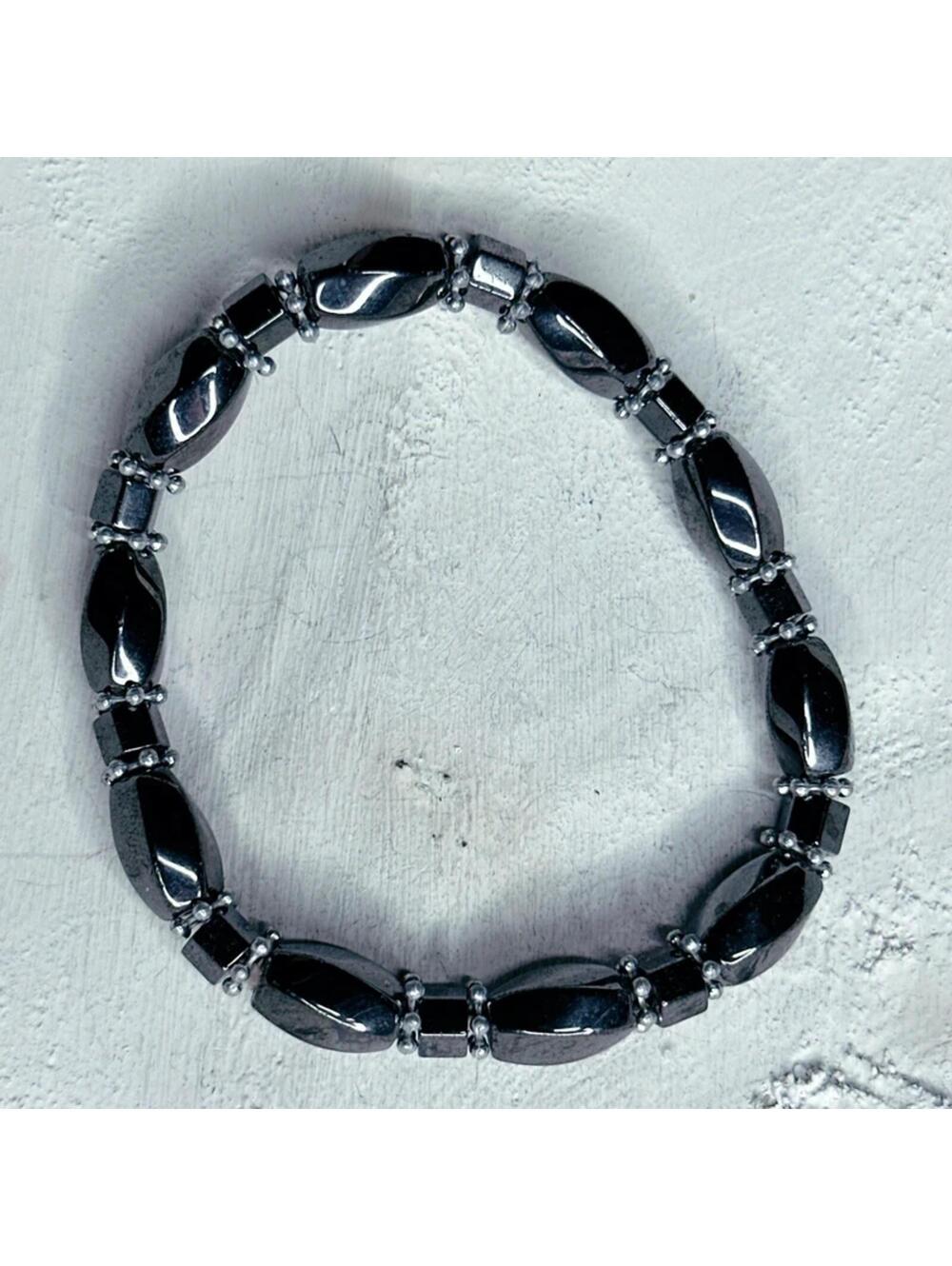 7632u. Magnet Bracelet Gray